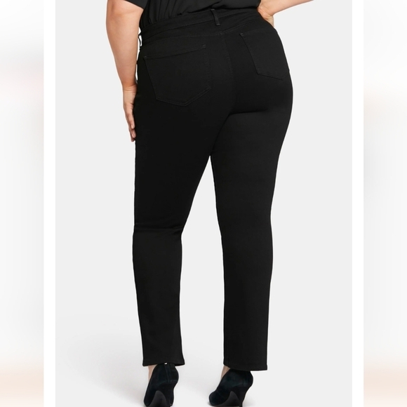 NYDJ Barbara Bootcut Jeans Black sz 20W NWT - Picture 2 of 9